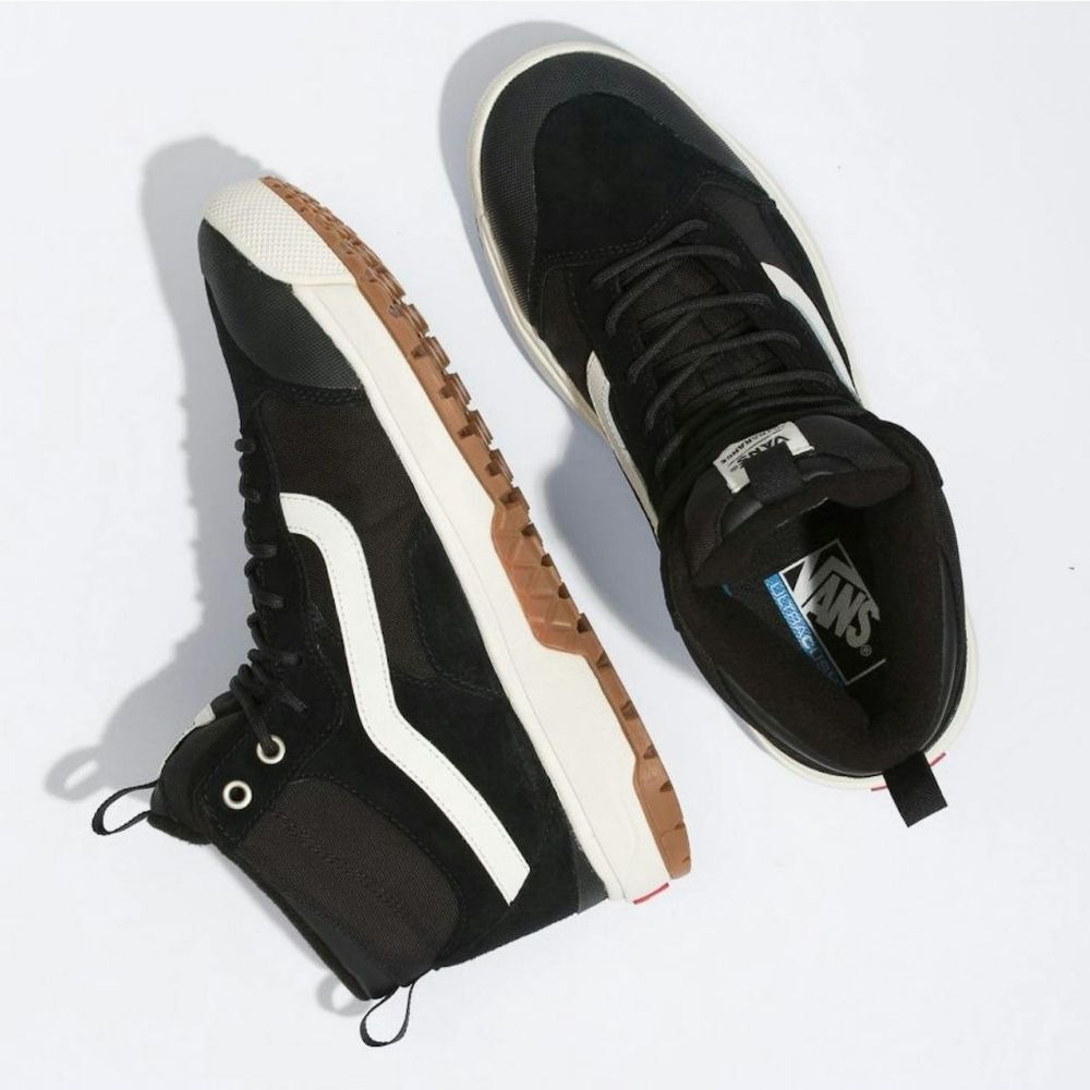 NWT Vans | MTE Ultrarange EXO HI MTE-1 Hiking Sneakers Black/Marshmallow Women 9 - Picture 2 of 12